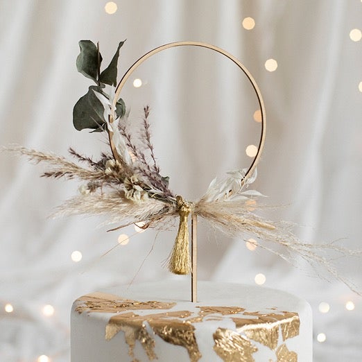 Topper madera base DIY