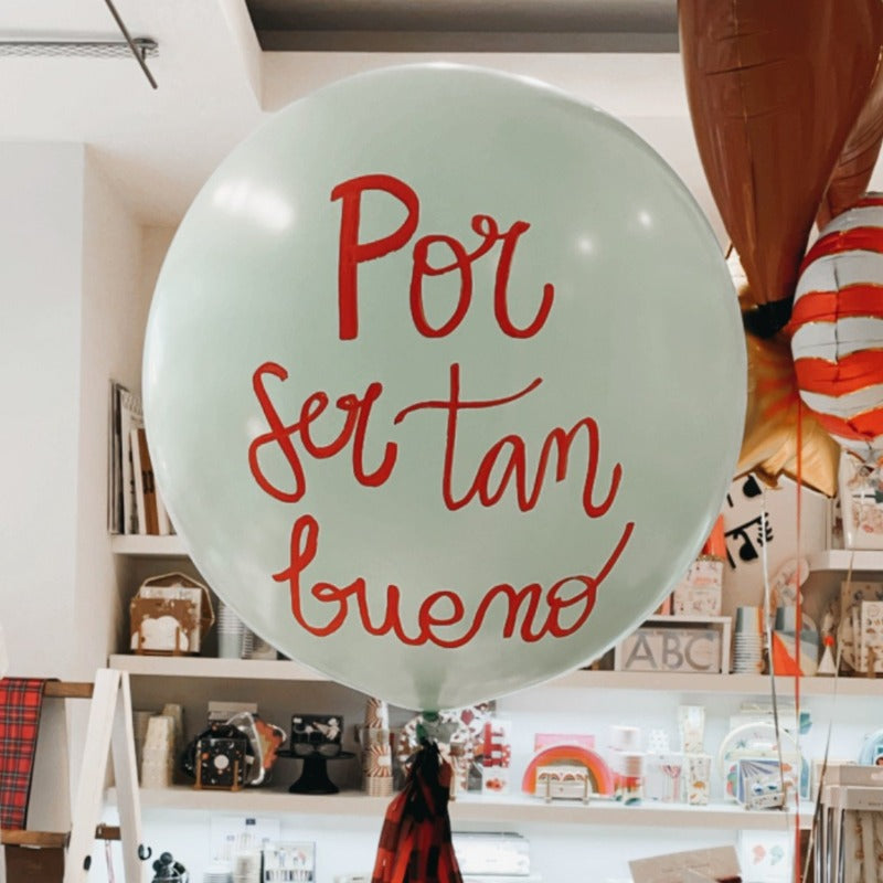 Globo XL guirnalda premium Reyes hinchado con Helio <br> (sólo Barcelona)</br>