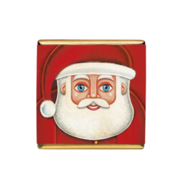 Pastilla chocolate con leche Papá Noel
