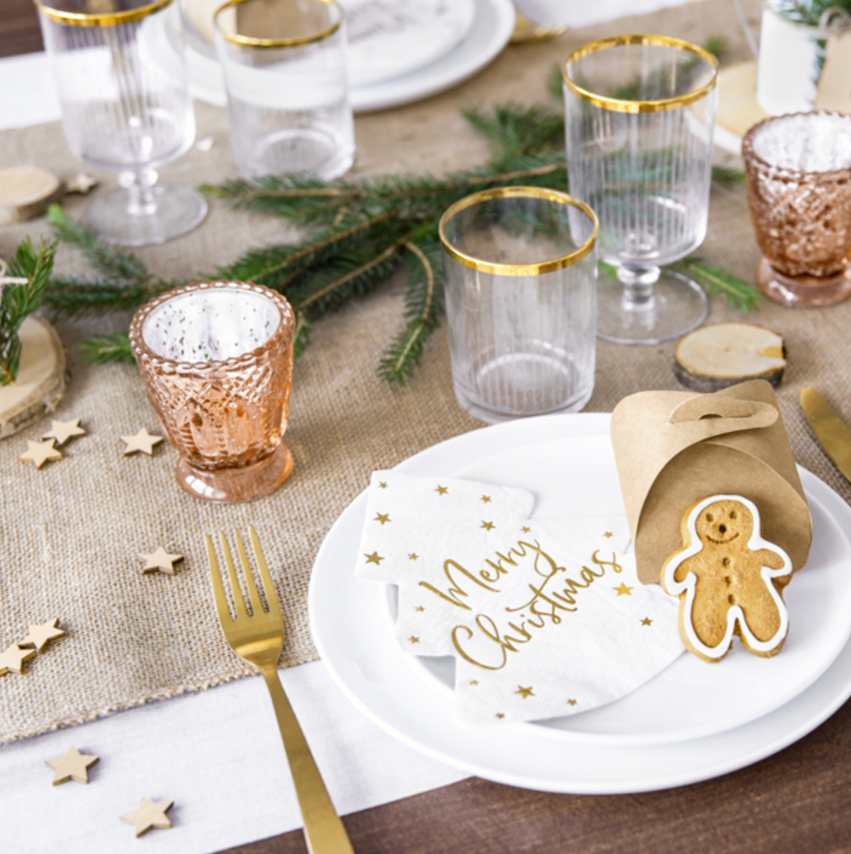 Party Kit Navidad Natural