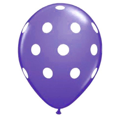 Globos topos morado / 2 uds. - La Fiesta de Olivia