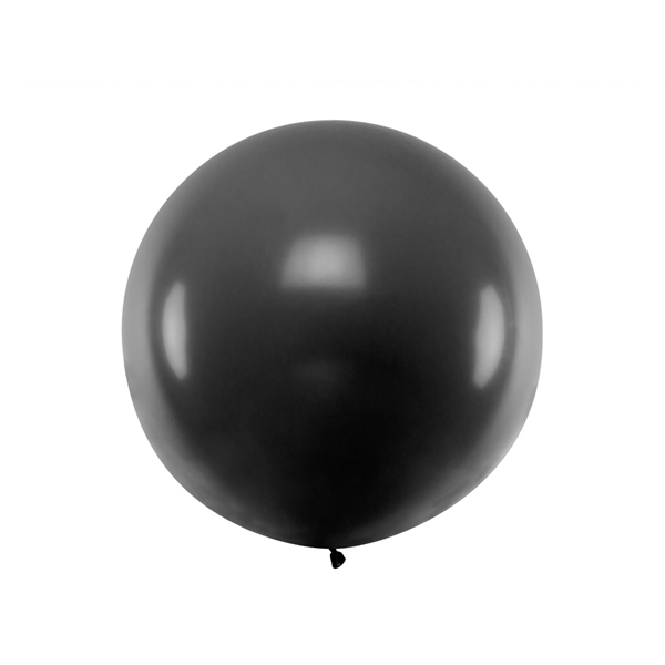 Globo Látex XL negro mate