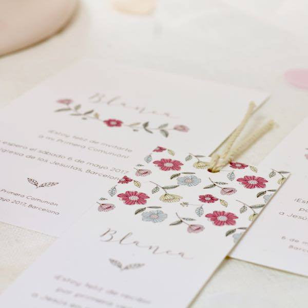 Invitaciones Jardín personalizadas