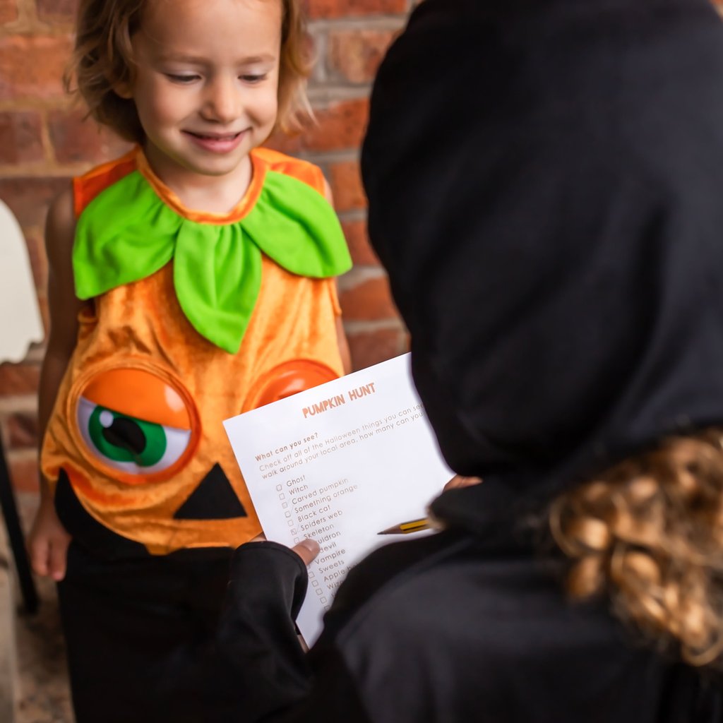 Juego búsqueda del tesoro Halloween