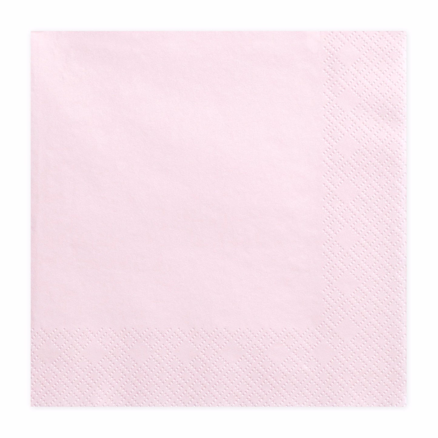 Servilletas rosa pastel basic / 20 uds.