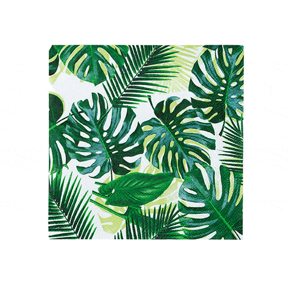 Servilleta hojas / 20 uds.