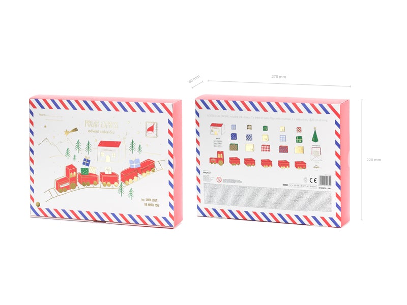 Calendario de Adviento Tren de Navidad DIY