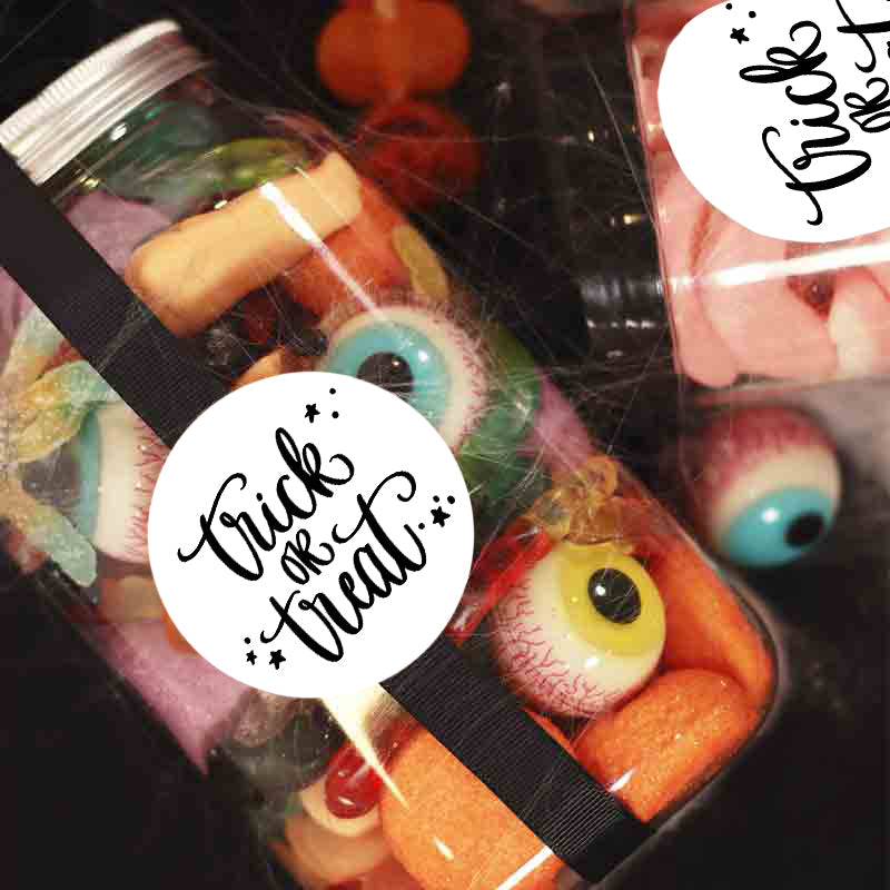 Bote XL Trick or Treat Halloween araña