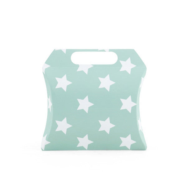 Caja estrellas Mint / 1 ud. - La Fiesta de Olivia