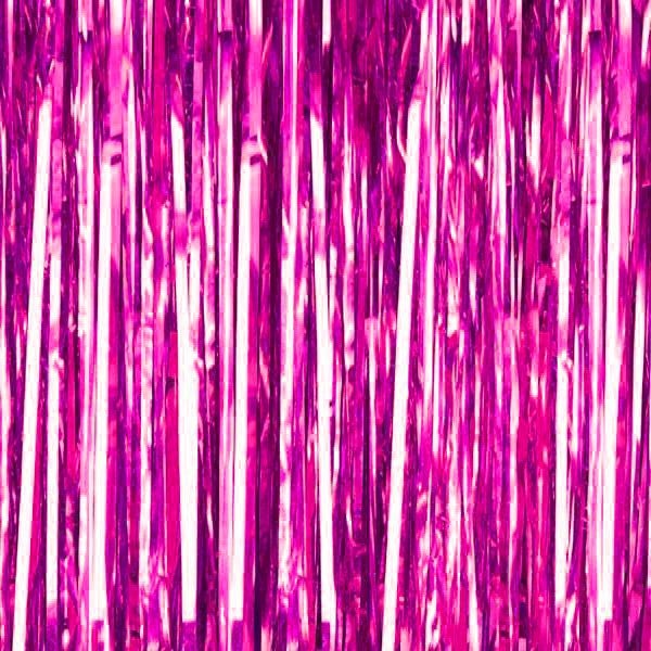 Fondo photocall cortina Foil fucsia