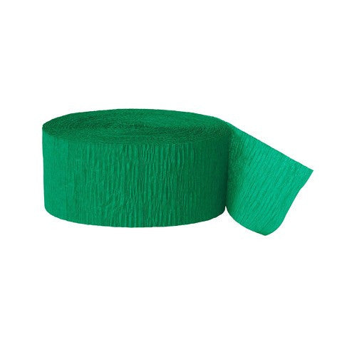 Cinta papel Crepé Verde / 23 mts. - La Fiesta de Olivia