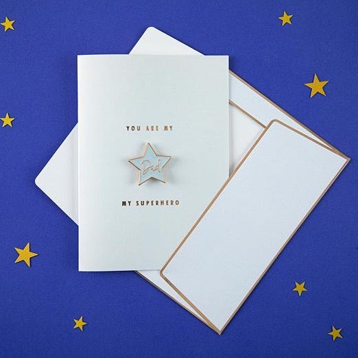 Tarjeta pin BEST DAD