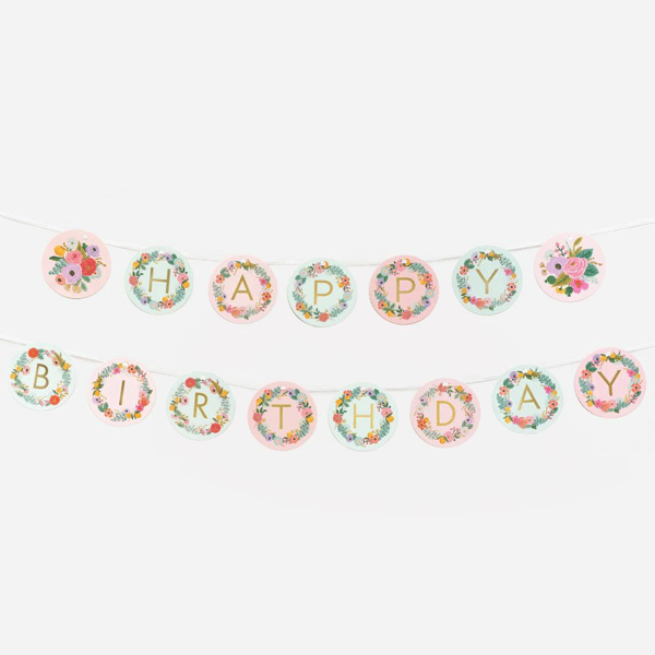 Guirnalda de letras Garden R. Paper & Co.