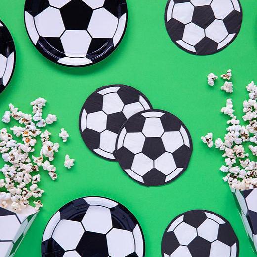 Servilleta balón Fútbol / 20 uds.