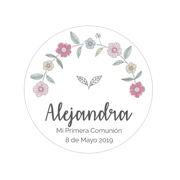 Bote Jardín personalizada / 6 uds.