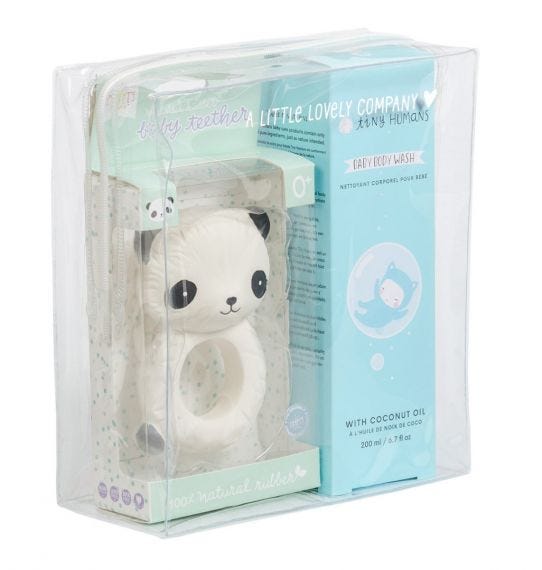 WOW BOX Canastilla bebé, globo y tarjeta personalizado azul