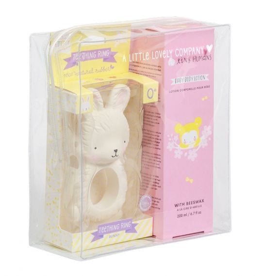 WOW BOX Canastilla bebé, globo y tarjeta personalizado rosa