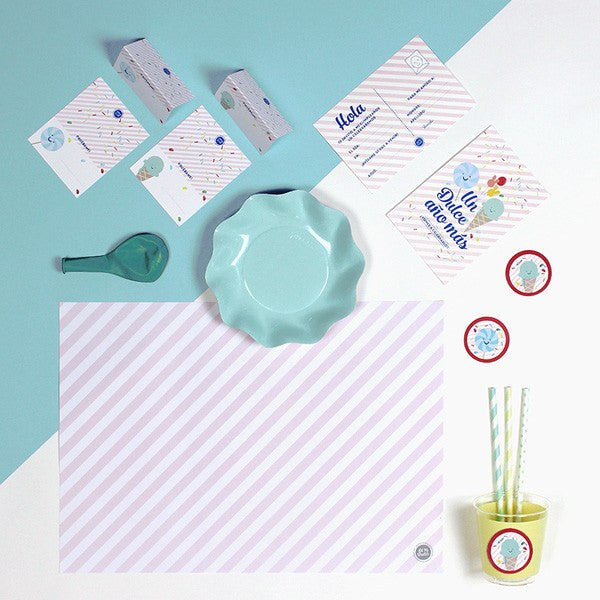 Marcador de mesa Candy / 2 ud. - La Fiesta de Olivia - 3