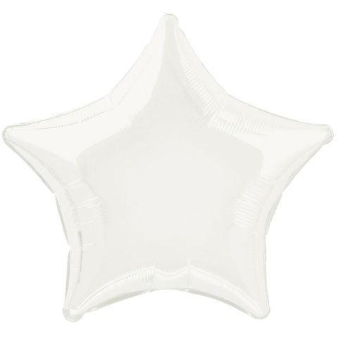 Globo Estrella de 70 cm hinchado con flecos de papel <br> (solo Barcelona)