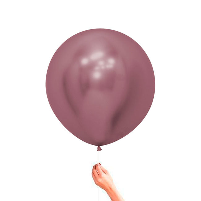 Globo Látex L rosa Reflex