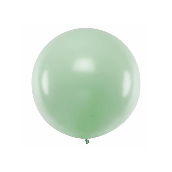 Globo Látex XL verde salvia pastel