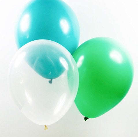 Mix globos Verde cactus / 10 uds. - La Fiesta de Olivia