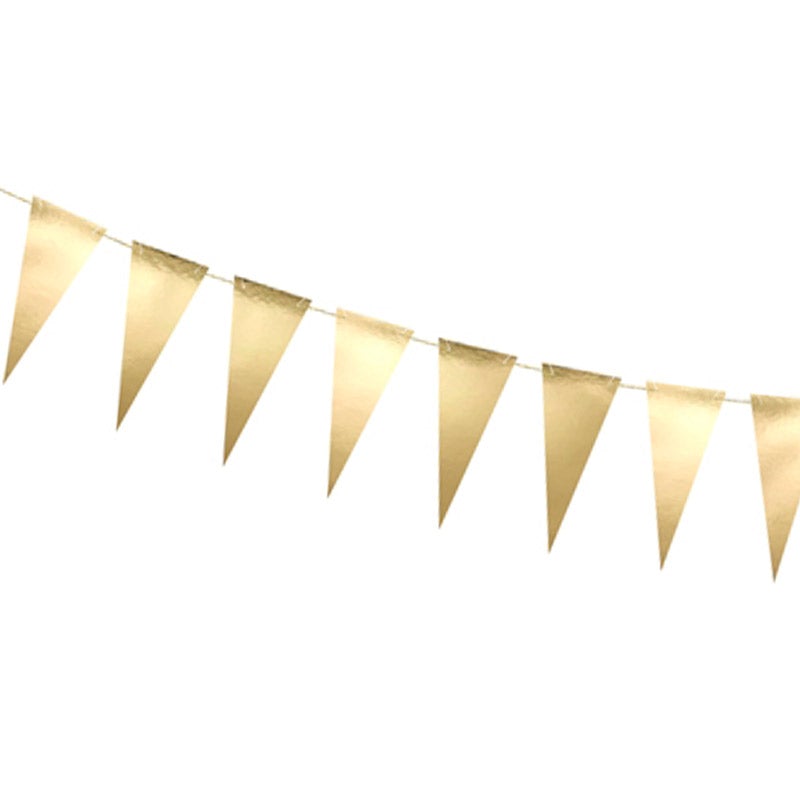 Guirnalda banderines dorados basic