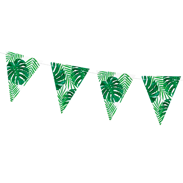 Guirnalda banderines tropical