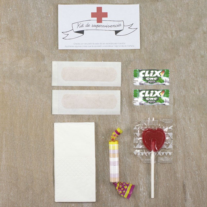 Imprimible "Kit de Supervivencia" - La Fiesta de Olivia - 2