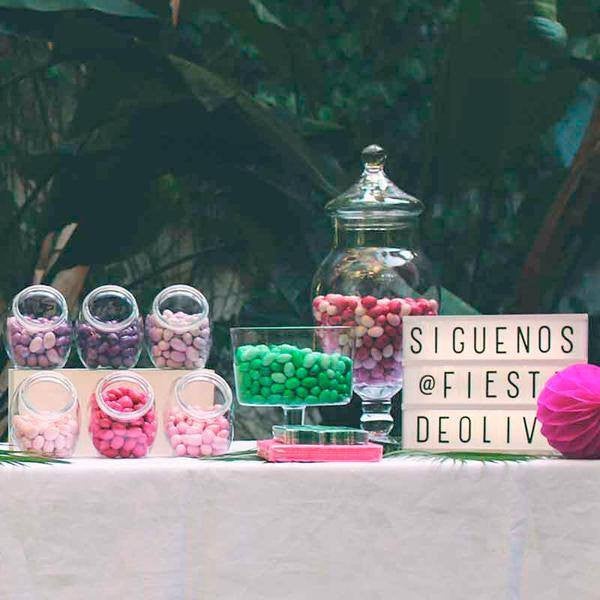 Chocolates gourmet verde perlado / 1 Kg.