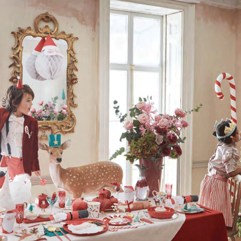 Platos motivos Navideños / 8 uds.