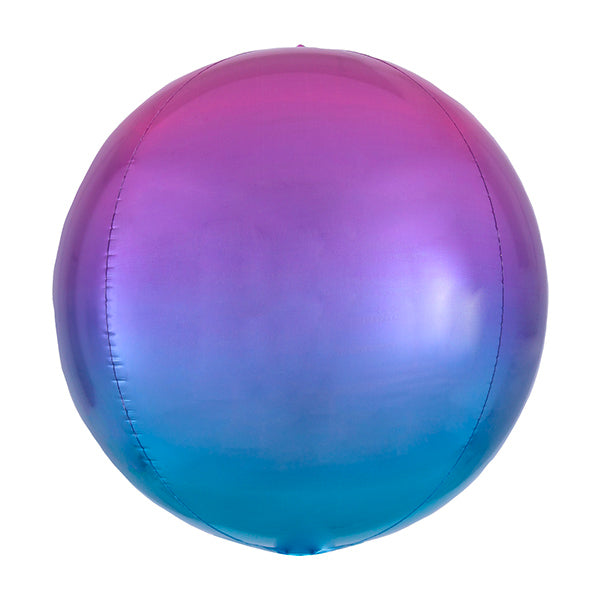Globo Orbz degradado rosa y azul