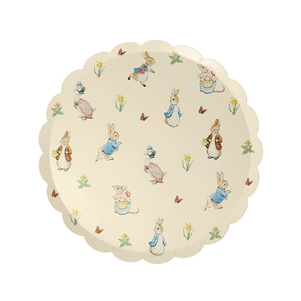 Plato Peter Rabbit y Amigos / 12 uds.
