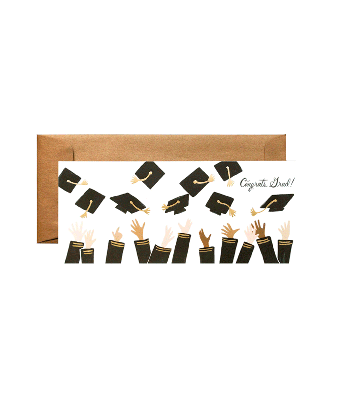 Tarjeta felicitación graduación R. Paper & Co