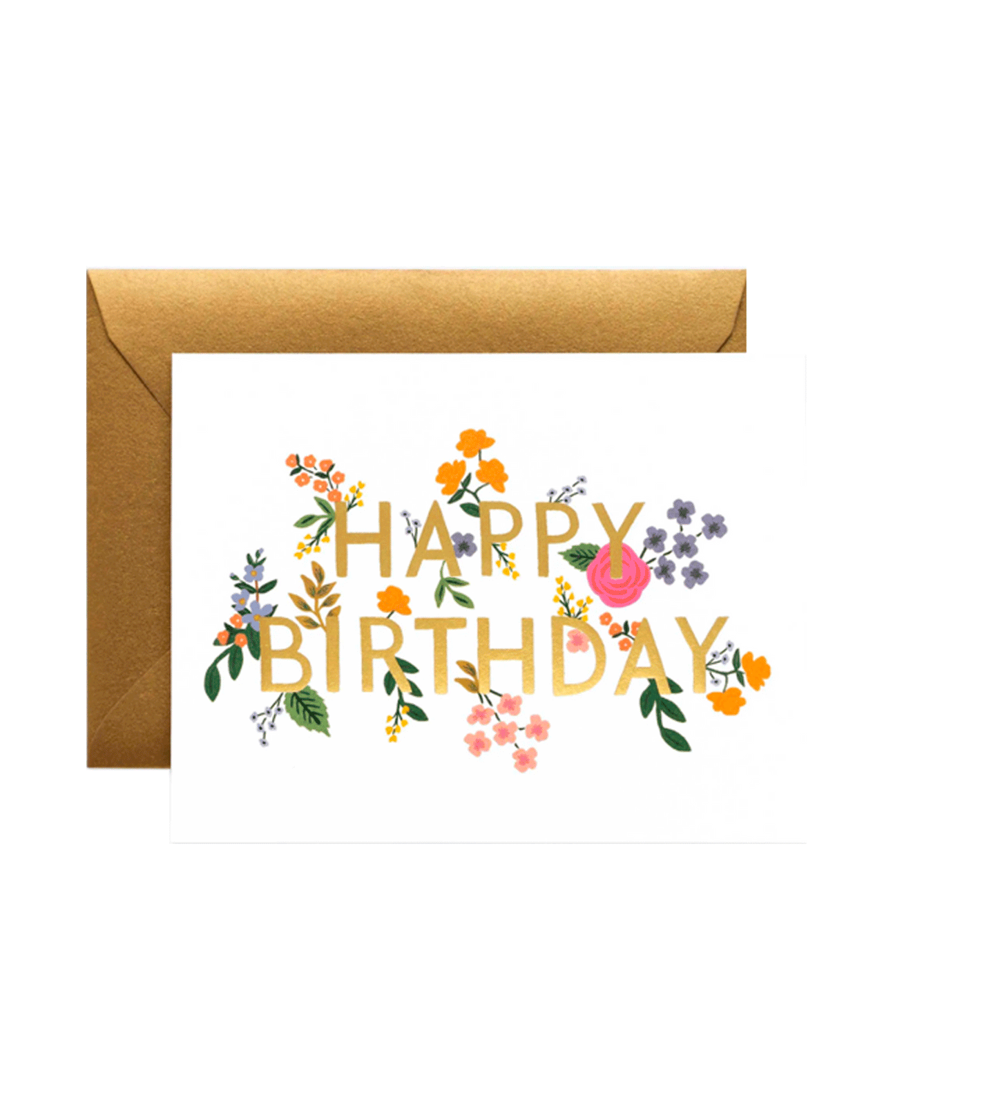 Tarjeta Birthday flores silvestres R. Paper & Co