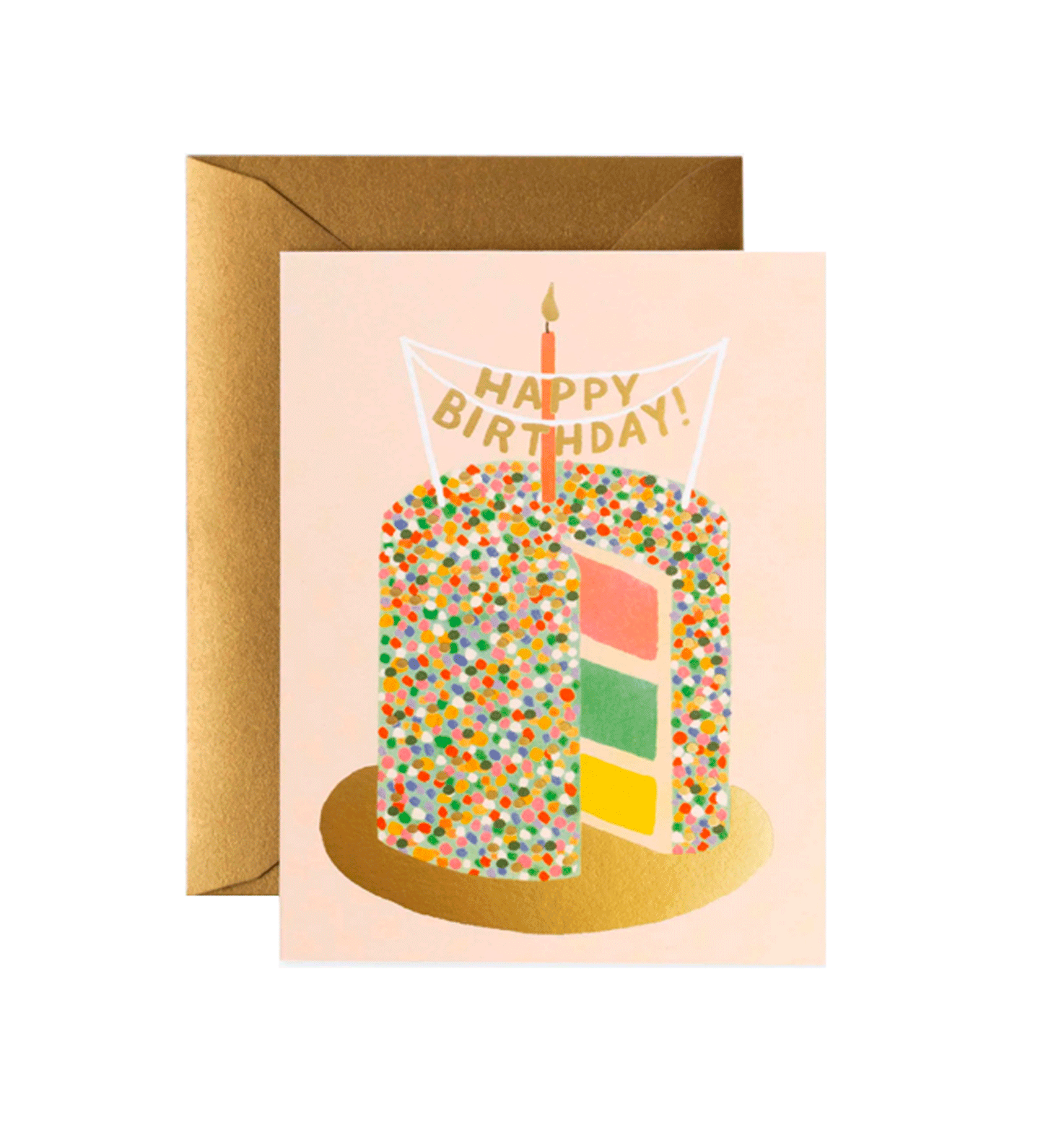 Tarjeta Birthday pastel R. Paper & Co