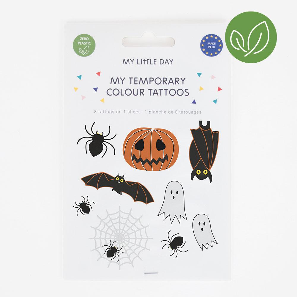 Tattoo temporal Halloween