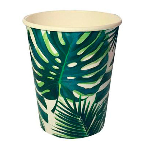 Vasos hojas / 8 uds.