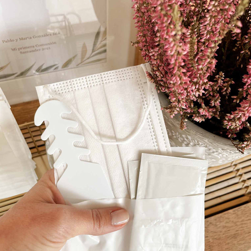 Set higiénico personalizado Olivo / 6 uds.