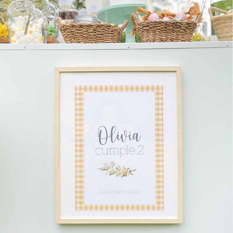 Carrito premium personalizado Candy Bar <br> (sólo Barcelona y alrededores)