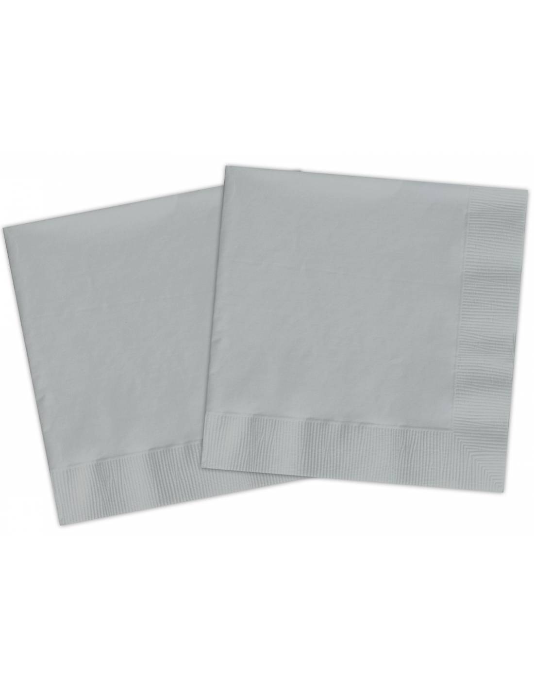Servilleta basic gris Eco compostable  / 20 uds.