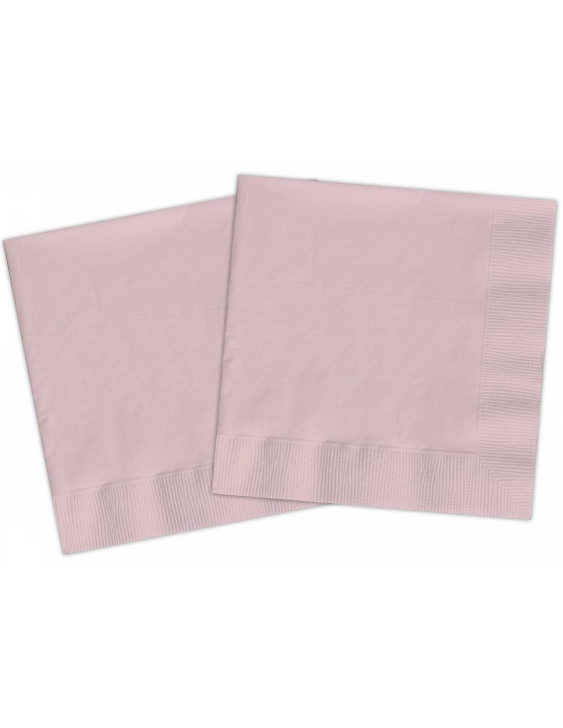 Servilleta basic rosa pastel Eco compostable / 20 uds.