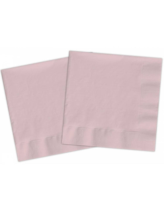 Servilleta basic rosa pastel Eco compostable / 20 uds.