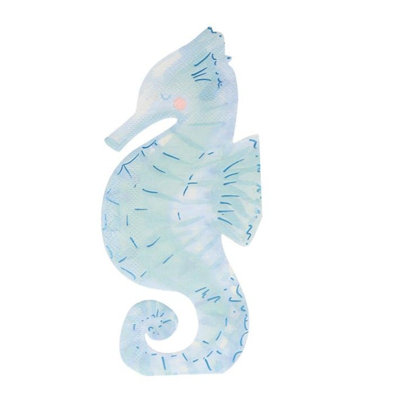 Servilletas caballito de mar / 16 uds.