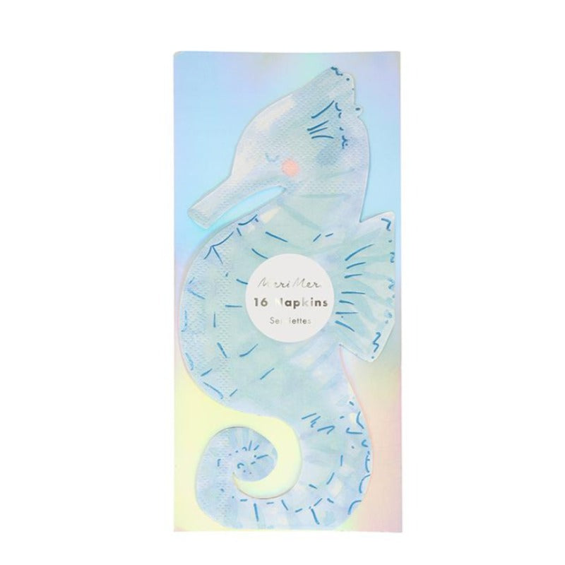 Servilletas caballito de mar / 16 uds.