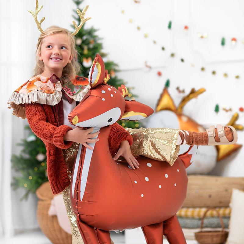 Globo foil ciervo Woodland XL