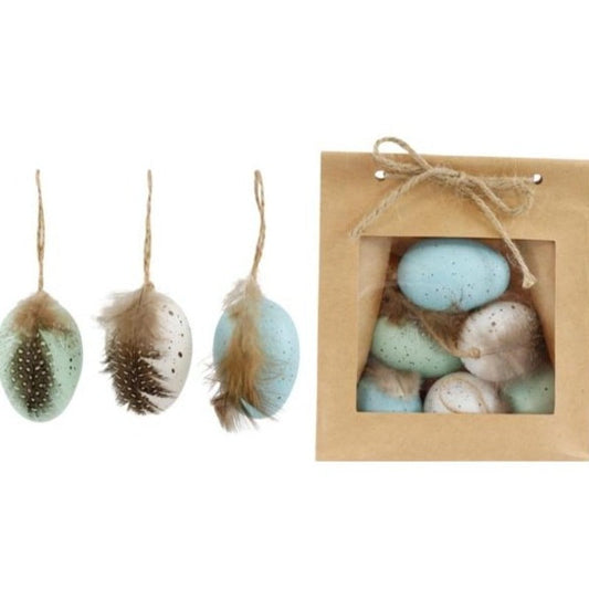 Kit Huevo de pascua mint pluma