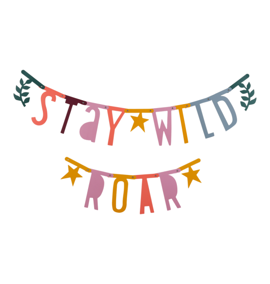 Guirnalda letras boho