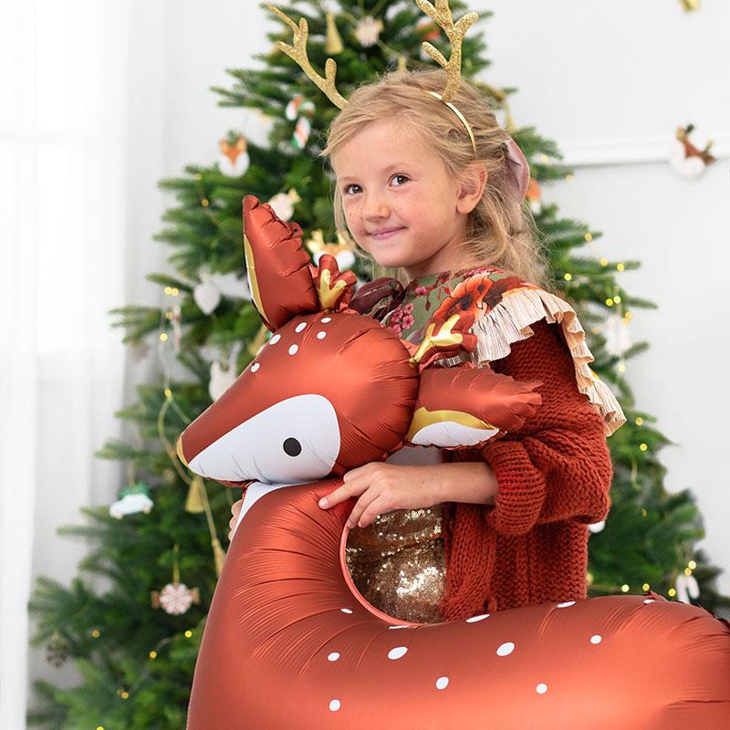 Globo foil ciervo Woodland XL