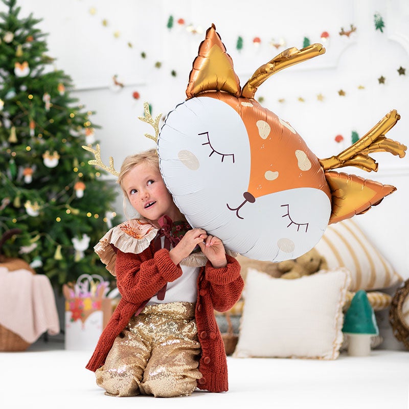 Globo foil cabeza reno